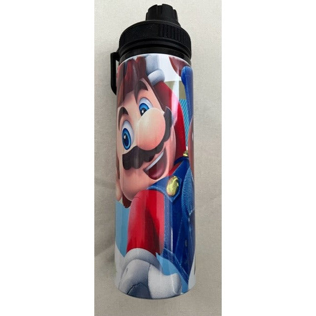 Super Mario aluminum water bottle